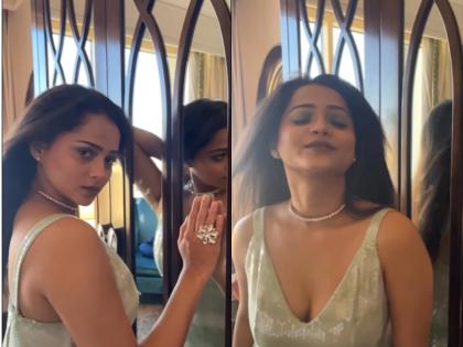 The actress of 'Maharashtra Hashimjatra' fame became bold in front of the camera; The video is going viral | 'महाराष्ट्राची हास्यजत्रा'फेम अभिनेत्री झाली कॅमेरासमोर बोल्ड; व्हिडीओ होतोय तुफान व्हायरल