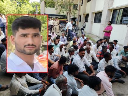 'A life was lost because there was no bridge!' Angry villagers brought the body to the Parbhani District Collector's Office | 'पूल नाही म्हणून जीव गेला!' संतप्त ग्रामस्थांनी मृतदेह परभणी जिल्हाधिकारी कार्यालयात आणला 'A life was lost because there was no bridge!' Angry villagers brought the body to the Parbhani District Collector's Office | 'पूल नाही म्हणून जीव गेला!' संतप्त ग्रामस्थांनी मृतदेह परभणी जिल्हाधिकारी कार्यालयात आणला