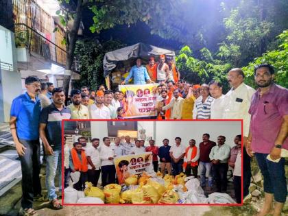 Parbhani residents donate food to Mumbai protesters; 75,000 food kits at protest site | मुंबईच्या आंदोलकांसाठी परभणीकरांची घरची गोडधोड शिदोरी; ७५ हजार किट्स आंदोलनस्थळी Parbhani residents donate food to Mumbai protesters; 75,000 food kits at protest site | मुंबईच्या आंदोलकांसाठी परभणीकरांची घरची गोडधोड शिदोरी; ७५ हजार किट्स आंदोलनस्थळी