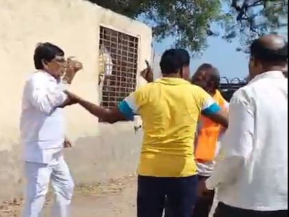 questions on Maratha reservation; Manoj Jarange supporters abused by Lonikar's workers | आरक्षणावरून प्रश्नांची सरबत्ती; लोणीकरांच्या कार्यकर्त्यांकडून जरांगे समर्थकांना शिवीगाळ