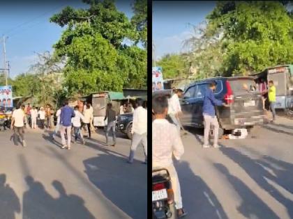 किरकोळ कारणावरून भांडण, एकाच्या अंगावर गाडी घातली, परभणीतील धक्कादायक घटना