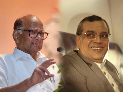 legendary actor paresh rawal praised ncp chief sharad pawar | Paresh Rawal: “शरद पवारांसारखे मोठे नेते नाटकवाल्यांसाठी पुढे येतात, हे पाहून थक्क झालो”: परेश रावल