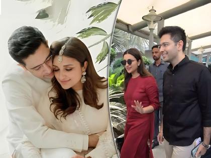 Parineeti chopra and raghav chadha searches the perfect location for marriage in rajasthan see the latest news | बहीण प्रियंकाप्रमाणे लग्न करणार? वेडिंग लोकेशन पाहण्यासाठी परिणीती राजस्थानला, राघव चड्ढसोबतचा व्हिडीओ व्हायरल