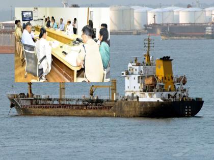 Oil spill from Parth oil tanker, fear of affecting the coasts of Goa including Sindhudurga | पार्थ तेलवाहू जहाजातून तेल गळती सुरू, सिंधुदुर्गासह गोव्यातील किनारे बाधित होण्याची भीती