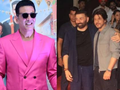 GADAR 2 success party akshay kumar was missing he called sunny deol to congratulate him | 'गदर 2' च्या पार्टीत तीनही खान दिसले पण 'खिलाडी' गायब; काय आहे कारण?