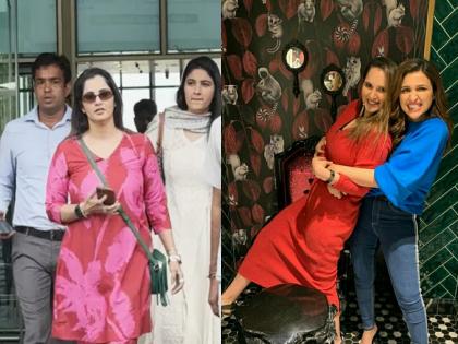 Sania Mirza spotted at Airport in Udaipur for Parineeti Chopra-Raghav Chadh marriage | सानिया मिर्झाची 'परी'साठी खास पोस्ट, बेस्टफ्रेंडच्या लग्नात सहभागी होण्यासाठी पोहचली उदयपूरला