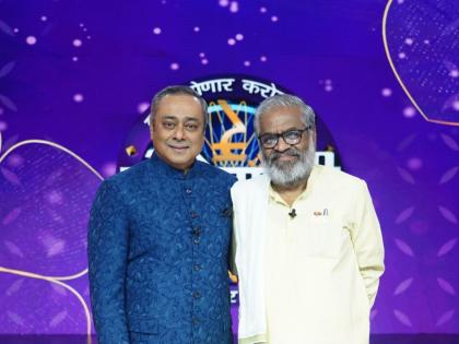 Pasha Patel is emotional in the memory of Gopinath Munde on the stage of 'Kon Honar Crorepati' | 'कोण होणार करोडपती'च्या मंचावर गोपीनाथ मुंडेंच्या आठवणीत पाशा पटेल भावुक