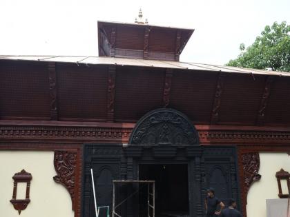 Ganeshotsav 2022: 52-foot Pashupatinath Temple erected at Bandra