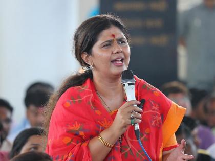 Pankaja Munde commented on Manoj Jarange Patil's Maratha reservation | "आता जे कुणबीत आले, त्यांनी एक मराठा, लाख मराठाऐवजी एक ओबीसी, लाख ओबीसी म्हणावं"