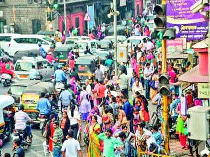 hawkers question still alive | पथारीविक्रेत्यांचा प्रश्न सुटेना...