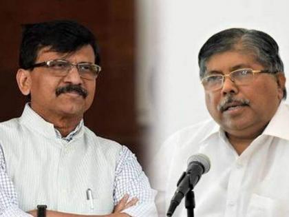 Is Sanjay Raut trying to uproot Matoshri foundation Question by Chandrakant Patil | संजय राऊत मातोश्रीचा पाया उखडून टाकण्याच्या प्रयत्नात आहेत का? चंद्रकांत पाटलांचा सवाल