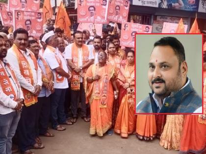 After the Shiv Sena march, Rajendra Patil-Yadravkar interacted with the activists through WhatsApp video call | मी लेचापेचा नाही, ..त्या लोकांनी आम्हाला विचारायला येणं हास्यास्पद - राजेंद्र पाटील-यड्रावकर