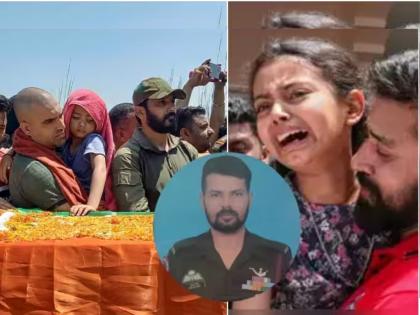 papa please come back 10 year old daughter of martyred indian army hawildar neelam singh | "प्लीज पप्पा परत या"; शहीद जवानाच्या लेकीची आर्त साद; पत्नी-मुलीची अवस्था पाहून पाणवतील डोळे