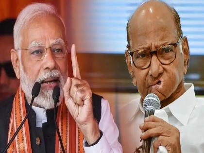 Satara Lok sabha Election - Reducing the power of Narendra Modi is the need of the country; NCP Sharad Pawar | नरेंद्र मोदींची शक्ती कमी करणं ही देशाची गरज; साताऱ्यातून शरद पवार गरजले