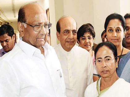 Sharad Pawar supports Mamata Banerjee's movement | ममता बॅनर्जी यांच्या आंदोलनाला शरद पवार यांचा पाठिंबा