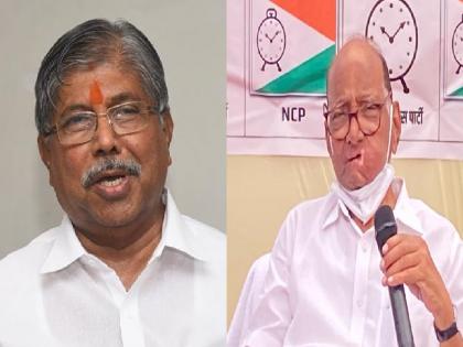 Sharad Pawar refuses to become captain of sinking ship says Chandrakant Patil | बुडत्या जहाजाचे कॅप्टन पद घेण्यास शरद पवार यांचा नकार - चंद्रकांत पाटील