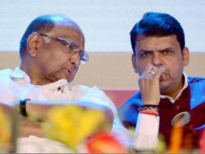 Sharad Pawar reveals about Devendra Fadnavis' secret blast, said ... | देवेंद्र फडणवीसांच्या 'गौप्यस्फोटा'वर शरद पवारांनी केला खुलासा, म्हणाले... 