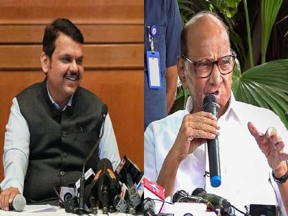 Sharad Pawar retreat for Thackeray brothers? The CM Devendra Fadnavis forgot about the Transport Minister Pratap Sarnaik | कुजबुज! ठाकरे बंधूंसाठी शरद पवारांची माघार? मुख्यमंत्र्यांनाच पडला परिवहन मंत्र्यांचा विसर