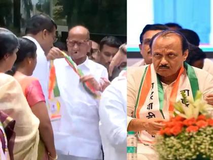 Big jolt from Sharad Pawar to Ajit Pawar's empire; Many ncp leaders of Pimpri-Chinchwad joins old faction of sharad pawar group | Sharad Pawar अजितदादांच्या साम्राज्याला शरद पवारांकडून सुरुंग लावायला सुरुवात; पिंपरी-चिंचवडचे अनेक नेते स्वगृही