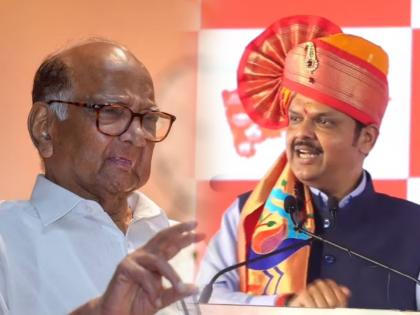 Deputy CM Devendra Fadnavis' criticism of opponents, also target to Sharad Pawar | होय! आमची नजर मुख्यमंत्र्यांच्या खुर्चीवर, कारण...; देवेंद्र फडणवीसांचं सणसणीत उत्तर