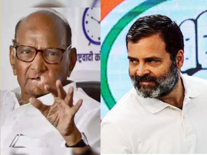 Why should I tell Rahul Gandhi, he is not child; Sharad Pawar Adani Question Answer, Also Aap will give 3 seats to congress | राहुल गांधींना मी का सांगू, ते काय लहान नाहीएत; शरद पवारांचे अदानी प्रश्नावर उत्तर