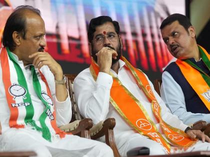 Chief Minister eknath Shinde and both Deputy CM Devendra fadanvis, ajit pawar are struggling for seat allocation in Nagpur; | मुख्यमंत्री व दोन्ही उपमुख्यमंत्र्यांची नागपुरात जागावाटपासाठी खलबते; महायुतीतील वादावरदेखील चर्चा