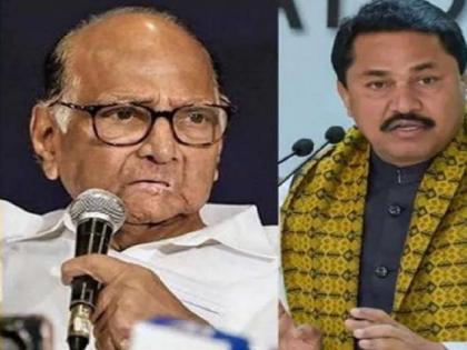 Congress leader Nana Patole's reply to NCP President Sharad Pawar over Congress leadership | 'ज्यांना काँग्रेसनं जमिनी राखायला दिल्या, त्यांनीच त्यावर डाका मारला'