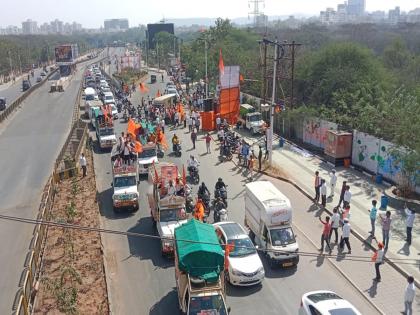 'Will come only with reservations...', Marathas headed towards Mumbai with rations sufficient for a month. | 'आरक्षण घेऊनच येणार...', महिनाभर पुरेल एवढा शिधा घेऊन मराठे मुंबईच्या दिशेने