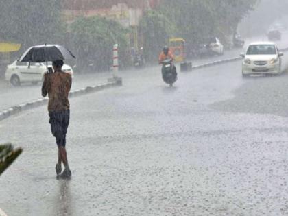 Heavy rain with gale in Pimpri Chinchwad area Power outage in some areas | पिंपरी चिंचवड परिसरात वादळी वाऱ्यासह जोरदार पाऊस; काही भागात वीजपुरवठा खंडित