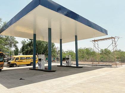 Petrol pump at Kanchanwadi of Chhatrapati Sambhajinagar municipality ready, only one permission left; Launching soon | मनपाचा कांचनवाडी येथील पेट्रोल पंप तयार, फक्त एक परवानगी बाकी; लवकरच लोकार्पण