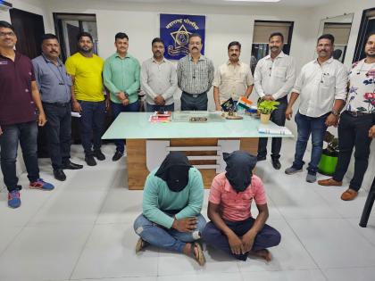 Two innkeepers arrested for stealing gold chains | सोनसाखळी चोरणाऱ्या दोघा सराईतांना अटक, १७ गुन्ह्यांची उकल