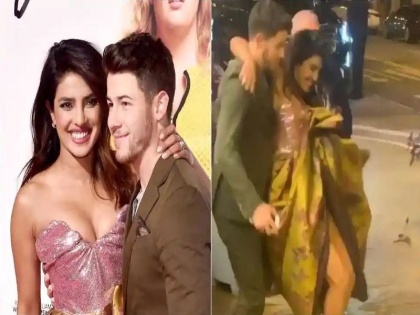 Priyanka Chopra and Nick Jonas are making this video viral, watching the video will be a rage | प्रियंका चोप्रा व निक जोनासचा हा व्हिडिओ होतोय व्हायरल, Video पाहून व्हाल दंग