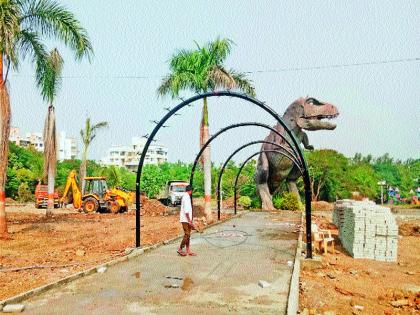 Renovating the Jijau Garden of Rajmata, Vimal Garden, Pimple Gurav, on the lines of Dubai | दुबईच्या धर्तीवर साकारणार व्हर्टिकल गार्डन, पिंपळे गुरवच्या राजमाता जिजाऊ उद्यानाचे नूतनीकरण