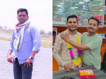 family drowned in debt worked laborer with father young man left jobs became sub inspector | कुटुंबावर कर्ज, वडिलांसोबत मजुरी करून शिक्षण केलं पूर्ण; आता झाला सब इन्स्पेक्टर