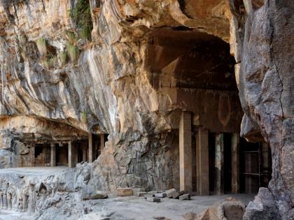 Want to see Pitalkhora Caves? Then take life in hand and go on foot! | पितळखोरा लेणी पाहायची? गौताळा अभयारण्य बंद, मग जीव मुठीत घ्या अन् पायी जा!