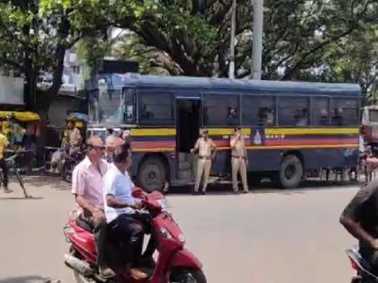 Tension in Kolhapur Kagal due to offensive status, police immediately detained one | आक्षेपार्ह स्टेटसमुळे कोल्हापुरातील कागलमध्ये तणाव, पोलिसांनी तातडीने एकास घेतले ताब्यात