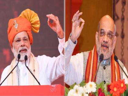 amit shah said narendra modi will become pm for the third time and will also complete the term there is no age requirement for the post of pm | “मोदी तिसऱ्यांदा पंतप्रधान होतील अन् कार्यकाळही पूर्ण करतील”; पंतप्रधानपदासाठी वयाची अट नाही