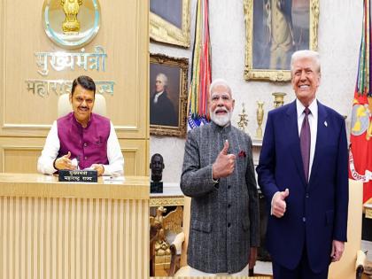 cm devendra fadnavis reaction on donald trump statement said that a capable new india under the leadership of pm narendra modi who decides its own foreign policy | “PM मोदींच्या नेतृत्वाखालील सक्षम, नवीन भारत आपले परराष्ट्र धोरण स्वतः ठरवतो”: CM फडणवीस cm devendra fadnavis reaction on donald trump statement said that a capable new india under the leadership of pm narendra modi who decides its own foreign policy | “PM मोदींच्या नेतृत्वाखालील सक्षम, नवीन भारत आपले परराष्ट्र धोरण स्वतः ठरवतो”: CM फडणवीस