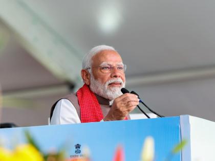 development of the state is modi guarantee said pm in goa visit | राज्याचा सर्वांगीण विकास हीच मोदींची गॅरंटी; पंतप्रधानांची घोषणा 