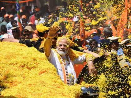 pm narendra modi slams congress in bengaluru karnataka visit | माझी कबर खोदण्याचे काँग्रेस स्वप्न बघतेय! पण मी...; पंतप्रधान नरेंद्र मोदींचा हल्लाबोल 