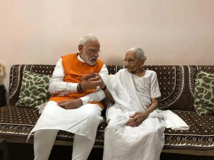 prime minister narendra modi mother heeraben modi passed away at the age of 100 | पंतप्रधानांना मातृशोक; नरेंद्र मोदींच्या आई हीराबेन मोदी यांचे निधन, १०० व्या वर्षी घेतला अखेरचा श्वास