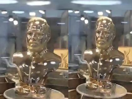 narendra modi popularity pm modiji gold statue in bombay gold exhibition | 156 ग्रॅम सोन्याने बनवला PM मोदींचा पुतळा, नेटकरी म्हणाले, पंतप्रधानांची लोकप्रियता अमिताभ-रजनीकांतपेक्षा जास्त