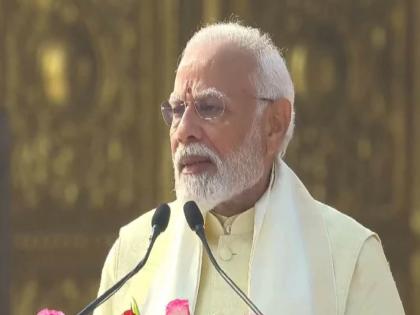 Prime Minister said shastriji ashtottara shat ram naam karna hi hai in ramamandir inaguration ayodhya | ‘शास्त्रीजी अष्टोत्तर शत रामनाम करना ही है’ रामलला प्राणप्रतिष्ठापणा सोहळ्यादरम्यान पंतप्रधानांचे उद्‌गार