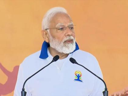 pm narendra modi in usa international yoga day event at united nation pm modi speech | PM Modi In USA: योग भारतातून आला, खूप जुनी परंपरा, पेटंट मुक्त, पंतप्रधान मोदी UN मध्ये म्हणाले...