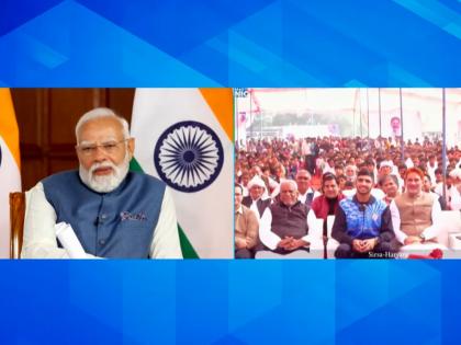 बॉक्सर नीरजनं विचारलं, कसे आहात? पंतप्रथान मोदींनी उत्तर दिलं, तुझ्यासारखाच...!; VIDEO व्हायरल