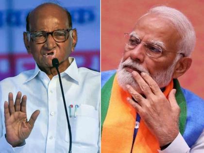 Sharad Pawar criticized Prime Minister Narendra Modi over the results of the Lok Sabha elections | Sharad Pawar : 'विधानसभेला मोदी जेवढ्या जास्त सभा घेतील तेवढा 'मविआ'ला फायदा होईल'; शरद पवारांचा नरेंद्र मोदींना टोला