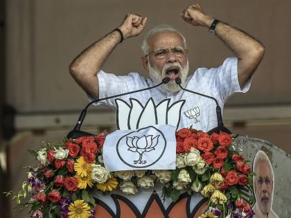 If Congress comes to power, OBC reservation will be given in the name of religion says PM Modi | काँग्रेसची सत्ता आली तर ओबींसीचे आरक्षण धर्माच्या नावावर वाटणार : पंतप्रधान मोदी