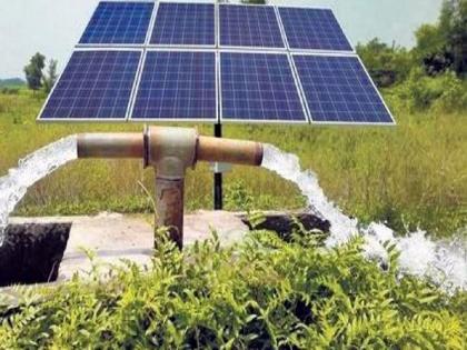 Join PM Kusum Solar Pump Scheme', earn up to a million acres a year! | ‘पीएम कुसुम’मध्ये सहभागी व्हा; वर्षाला एकरी लाखापर्यंत कमवा !