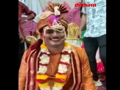 Friends made a bet, and Pailwan Navradeva did something like that; The video went viral in kolhapur | मित्रांनी लावली पैज, अन् पैलवान नवरदेवानं केलं अस काही की...; व्हिडिओ व्हायरल