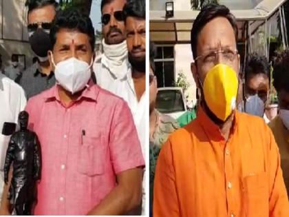 Insurgency in the BJP; Ramesh Pokale, Praveen Ghuge filed nomination papers for graduation constituency marathwada | भाजपमध्ये बंडखोरी; रमेश पोकळे, प्रवीण घुगेंनी भरला पदवीधरसाठी उमेदवारी अर्ज